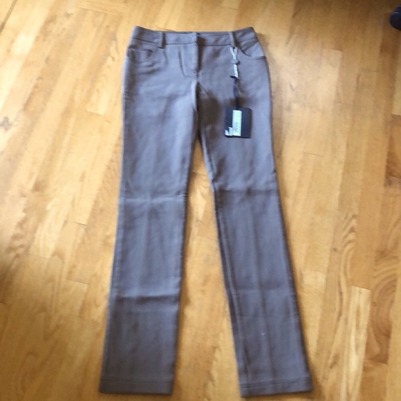 Class Roberto Cavalli Brown Casual Pants US 8 - Picture 10 of 17